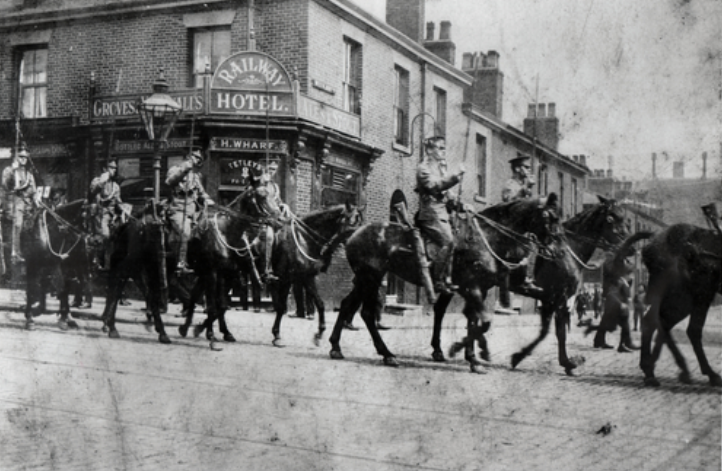 Mounted-Soldiers-West-Albert-Street-Salford-Docki-Strike-1911.webp